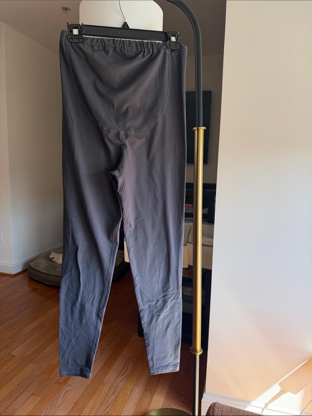 Maternity Leggings— Charcoal